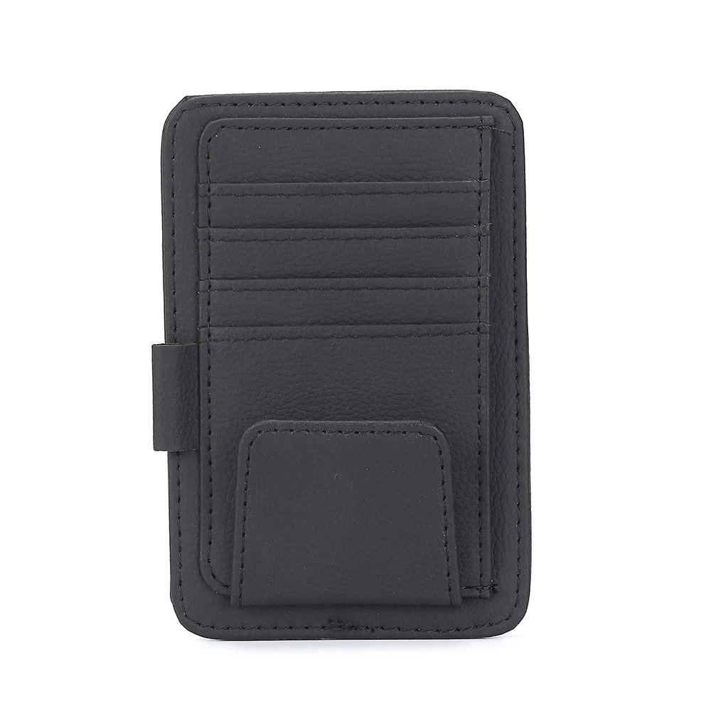 

Кожаный автомобильный держатель для очков с летающим крылом, зажим для солнцезащитного козырька, аксессуары для интерьера для хранения солнцезащитных очков, ручка для карточек, счет-фактура