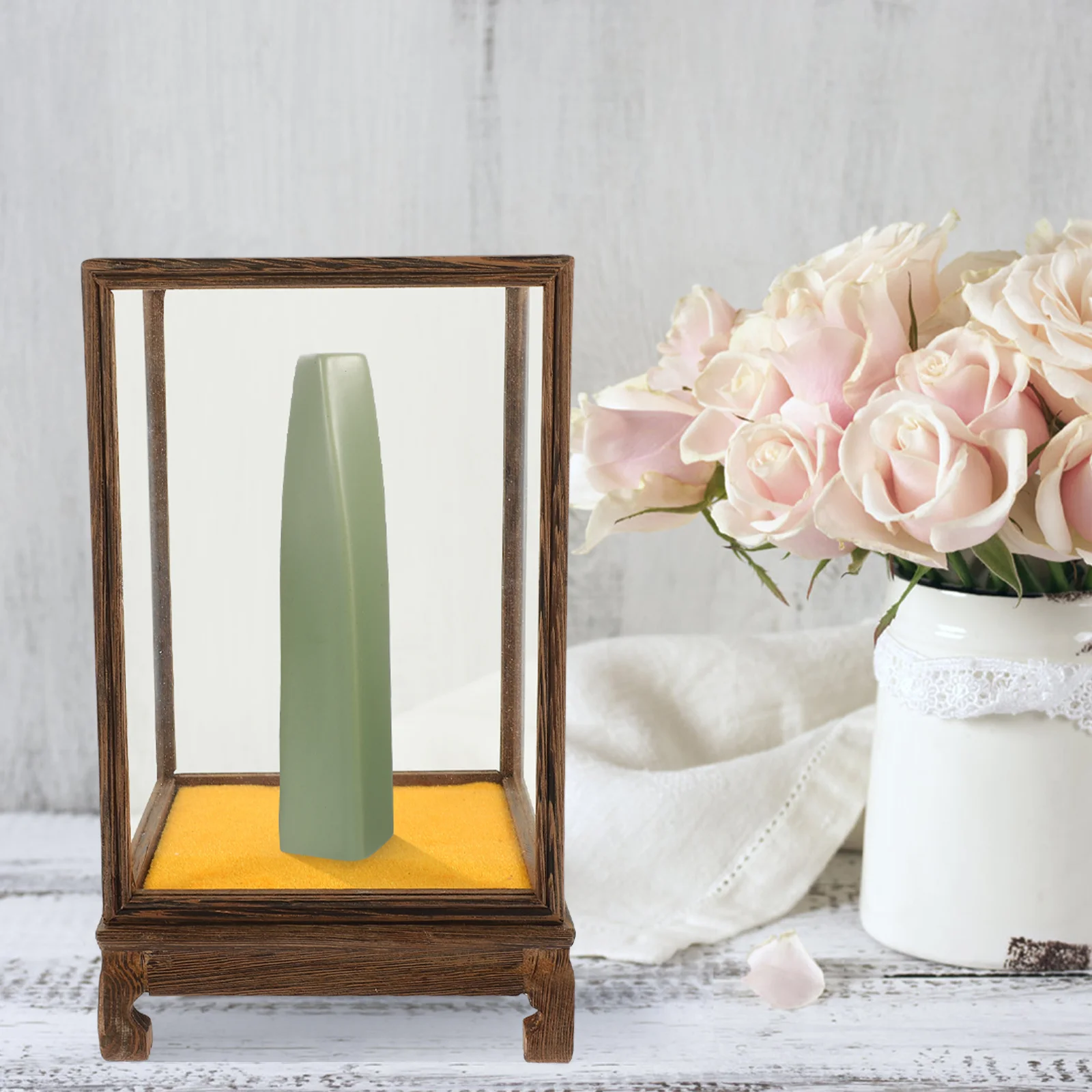 

Clear Organizer Box Figure Display Model Toy Case Cajas Para Guardar Juguetes Glass Cover Cabinet