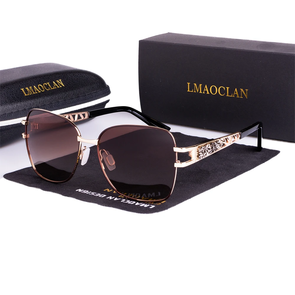 

Polarized Sunglasses Women Fashion Luxury Ladies Vintage Brand Designer Female Driving Oversized Sun Glasses Oculos Gafas