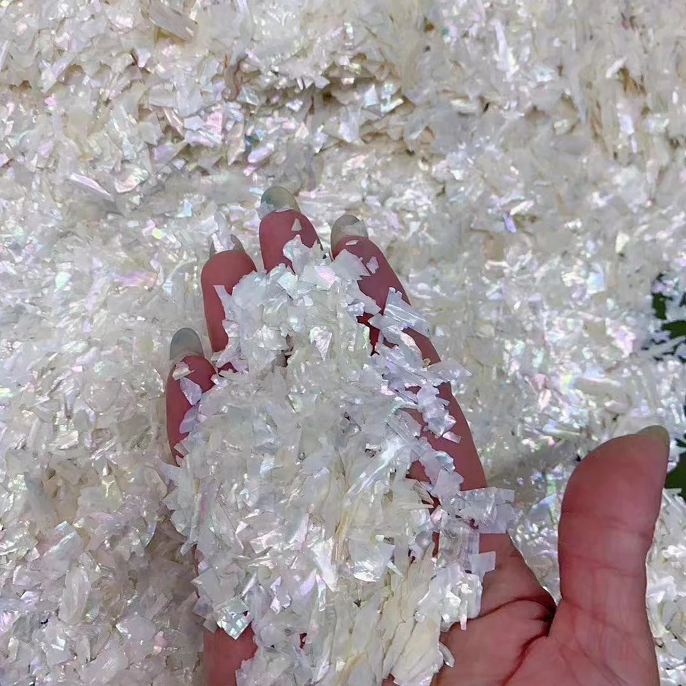 

5g/bag Abalone Shell Flakes for Nail Art Colorful Seashell Nail Art Sequins Glitter Irregular Abalone Seashell Nail Art Slices