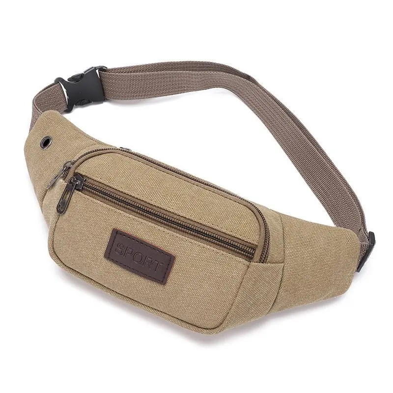 

Crossbody For Casual Chest Anti-theft Women Cycle Canvas Packs Tourist Sports Waist Men Body Pocket Hidden Bags Bag Running
