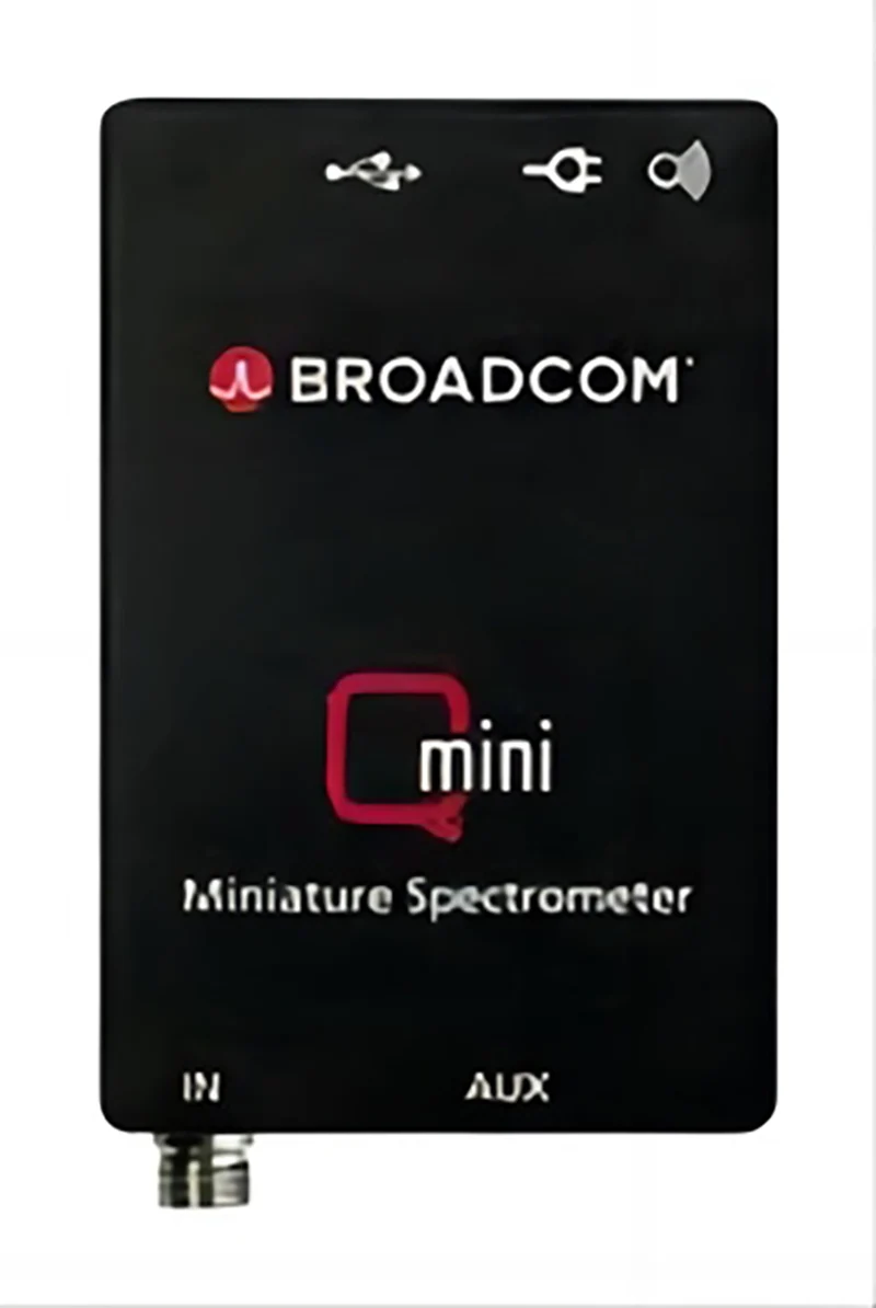 УФ-спектрометр BROADCOM QMINI, 220 нм, 400 нм, 0,3 нм, CCD, 50 мм, разъем SMA