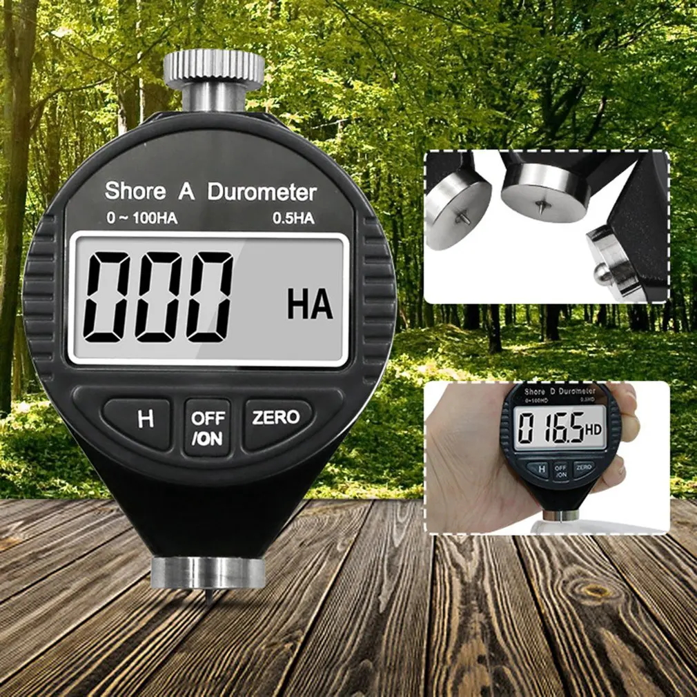 

Электронный тестер твердости, Измеритель Твердости Резины и силикона с цифровым дисплеем