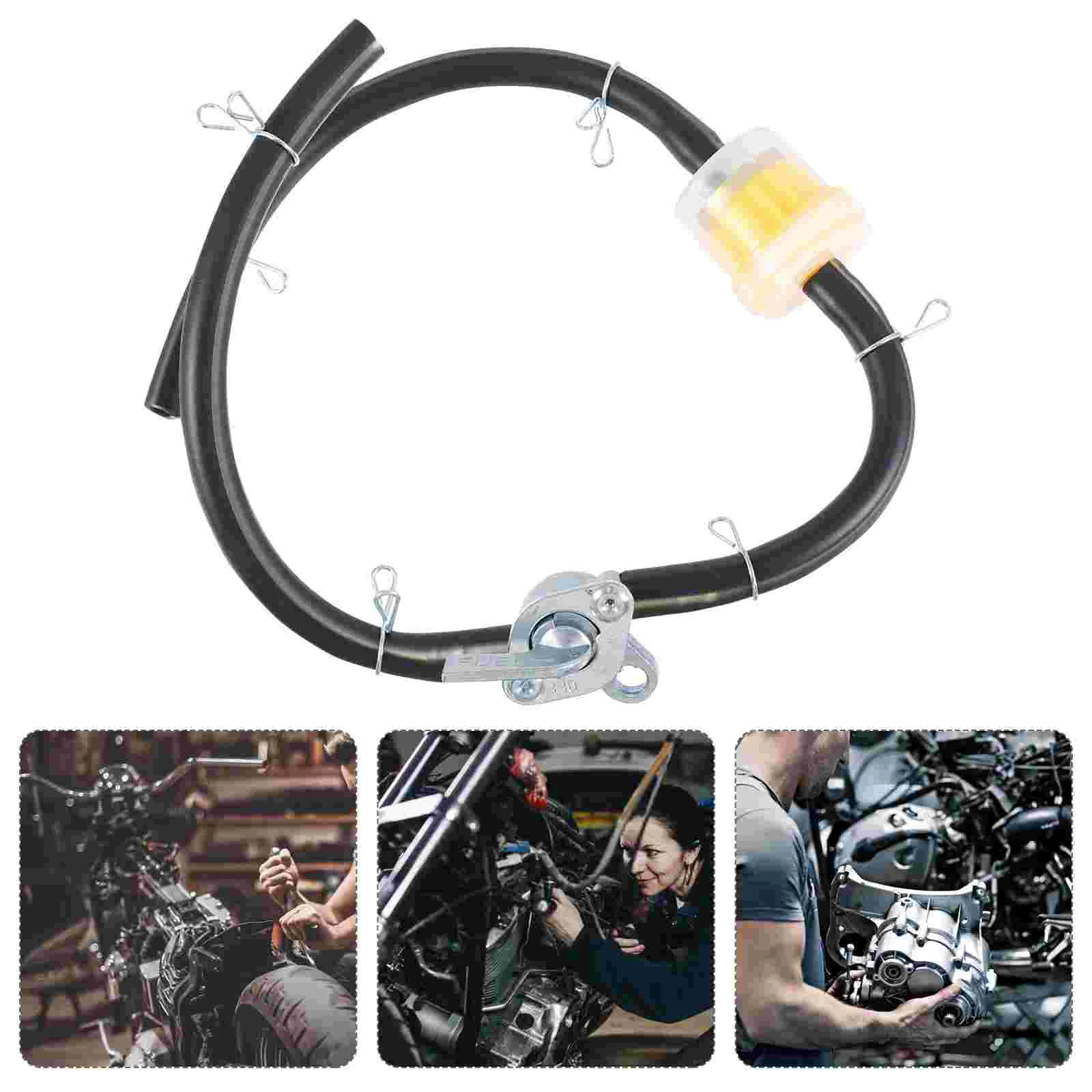 

Motorcycle Accessories Gasoline Filter Oil Tube Petrol Fuel Tank Supplies Motorbike