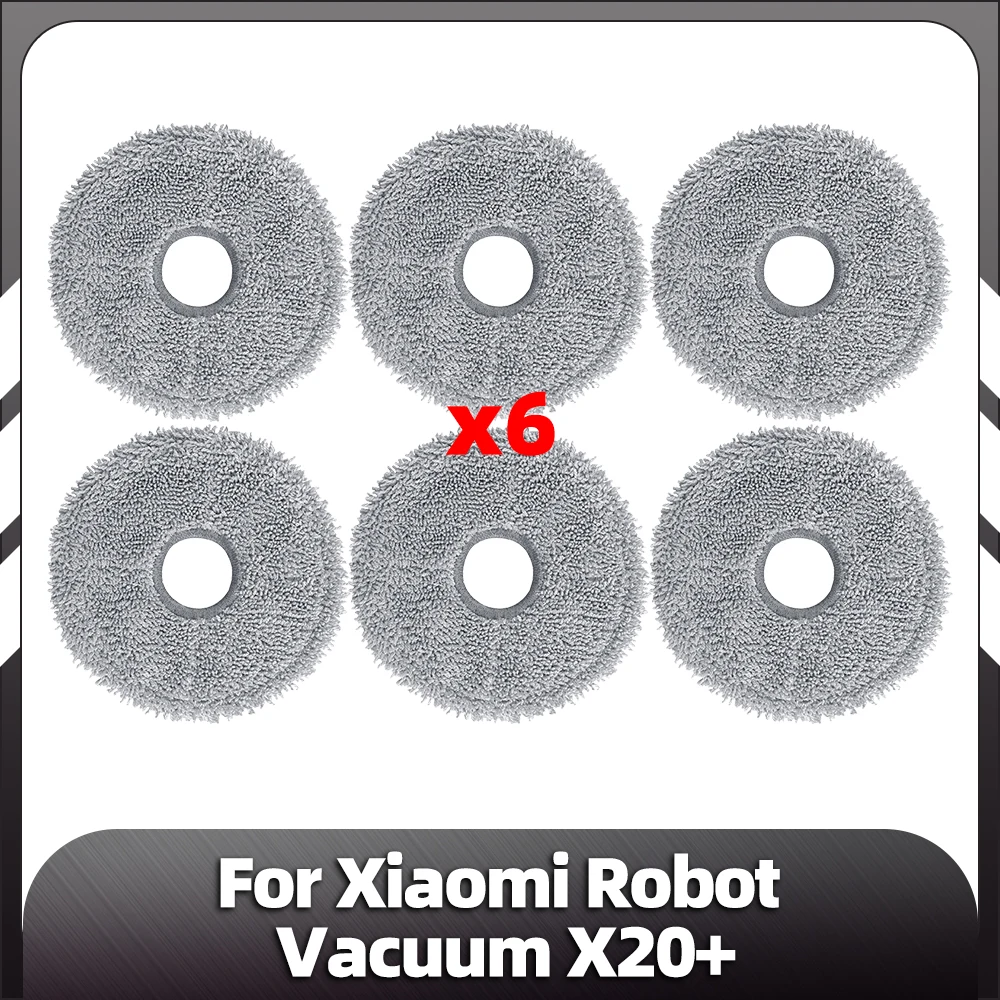 

Насадка для робота-пылесоса Xiaomi X20 +, основная боковая щетка, HEPA фильтр, Швабра, мешки для пыли, запасные части, аксессуары