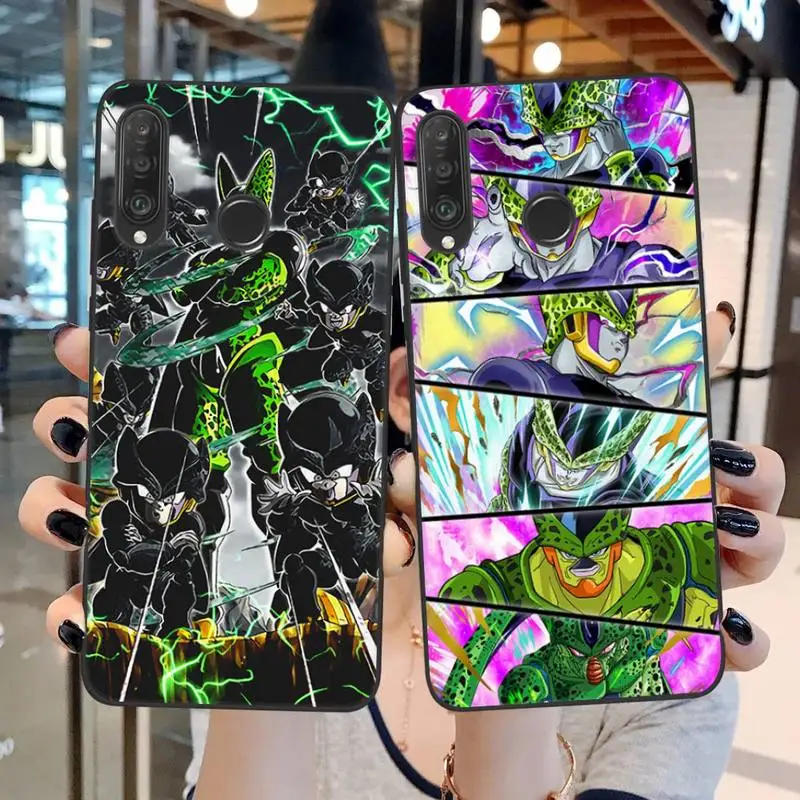 

Cell Dragon Ball Z Phone Case For Huawei P20 P30 P40 P50 Lite E P Mate 50 40 30 20 Pro