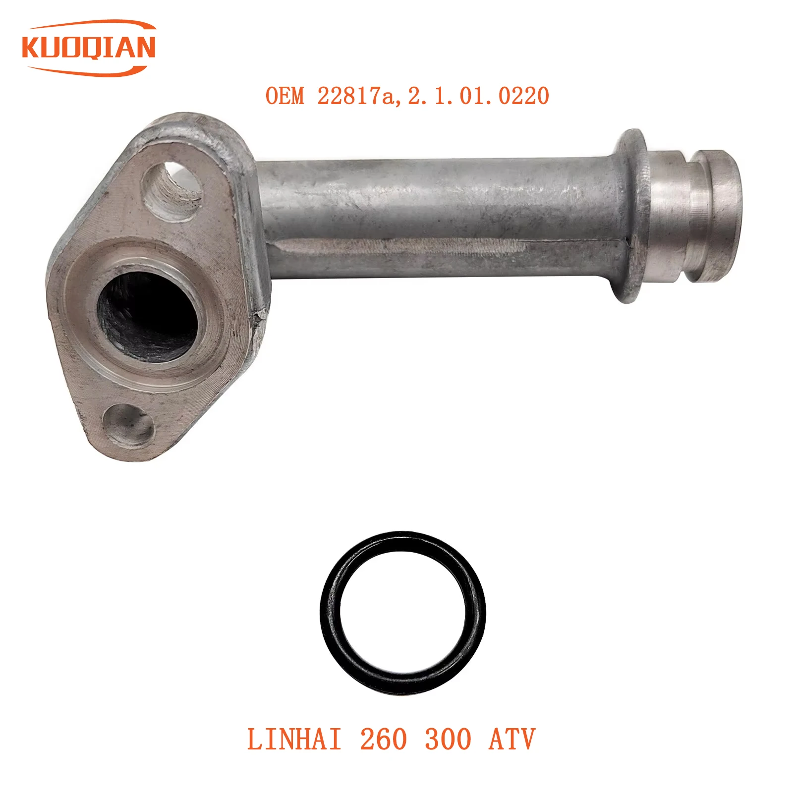 LINHAI LH 260 300 ATV QUAD Соединение трубы охлаждающей жидкости водяного насоса QUAD GO KART 22817a