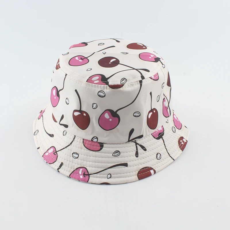 Панама для детей шляпа с рисунком фруктов киви клубники вишни от солнца пляжа
