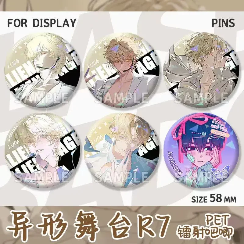 Новая булавка ALIEN STAGE IVAN &amp TILL Boyslove Manga and Mizi брошь в стиле аниме значок сумка