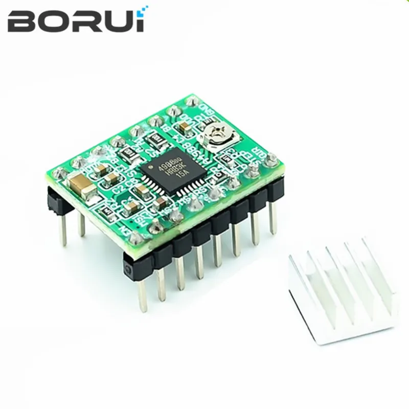 Запчасти для 3D-принтера StepStick A4988 DRV8825 драйвер шагового двигателя с радиатором Reprap