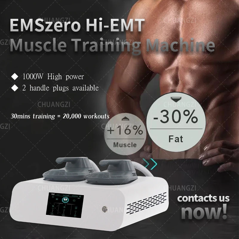 

Portable 2 handles DLS-EMSLIM body sculpt Muscles Stimulate Body Slimming Skin Tightening Emszero neo machine