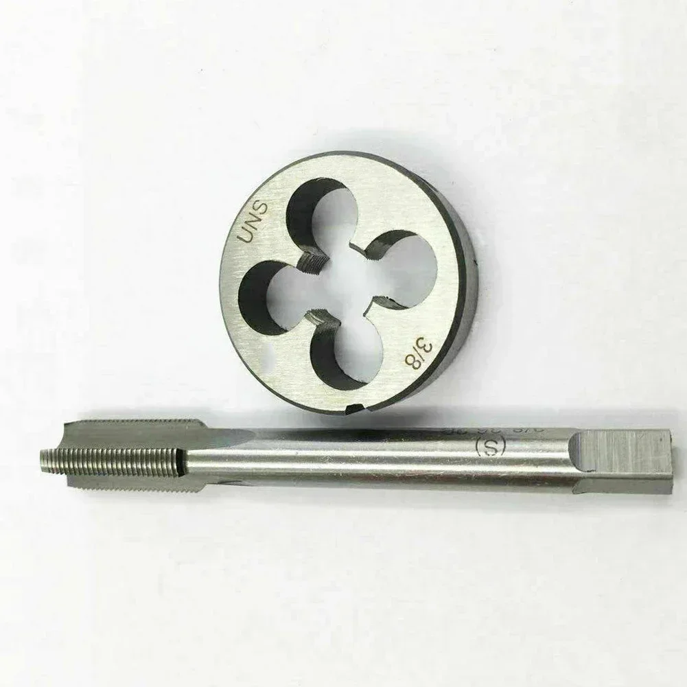 Коническая замочная скважина UNS Tap Die 3/8-26 матрица из черных материалов ручные