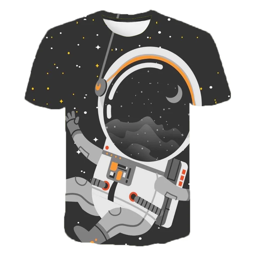 

Space Galaxy Astronaut 3D T-shirt Men Women Children Universe Printed Star Sky Boy Girl Kids T Shirt Fashion Streetwear Tops Tee