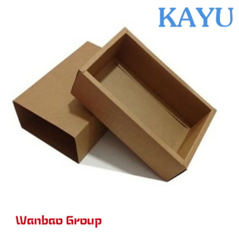 Customized Kraft paper drawer gift box color dried flower gift box rectangular drawer box
