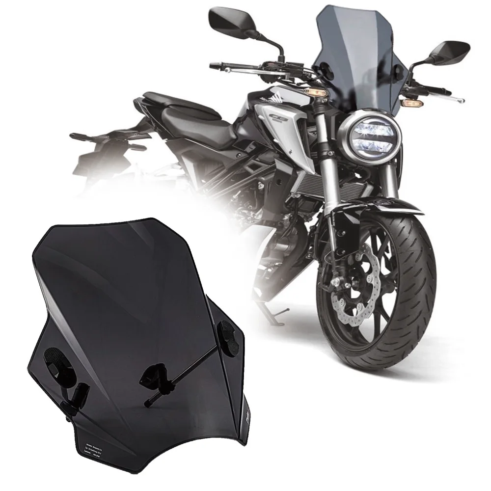 

Аксессуары для мотоциклов honda CB125R / F CB150R CB650R CB1000R CB300R CB250R CB600 CB900 CB1100 CB1300 лобовое стекло