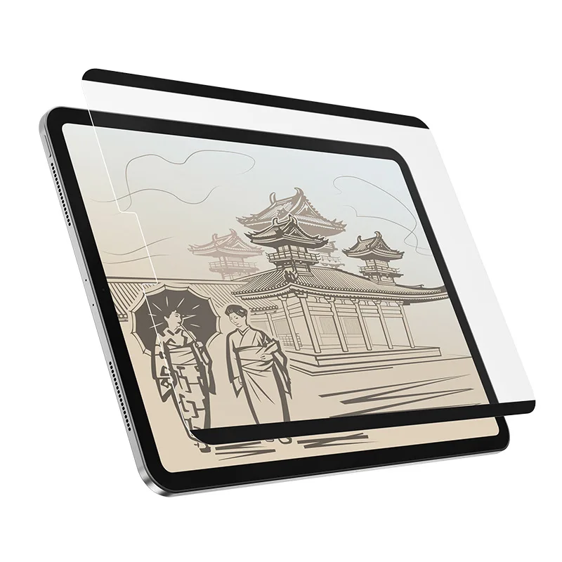 Paper Like Magnetic Screen Protector Film Matte Painting for iPad Pro 12.9 11 Air4 5 10.9 10th 10.2 8th 9th Protectors Removable