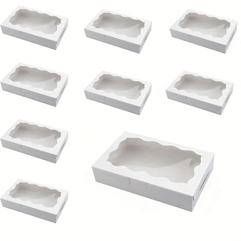 

Бумажные подарочные коробки с витриной