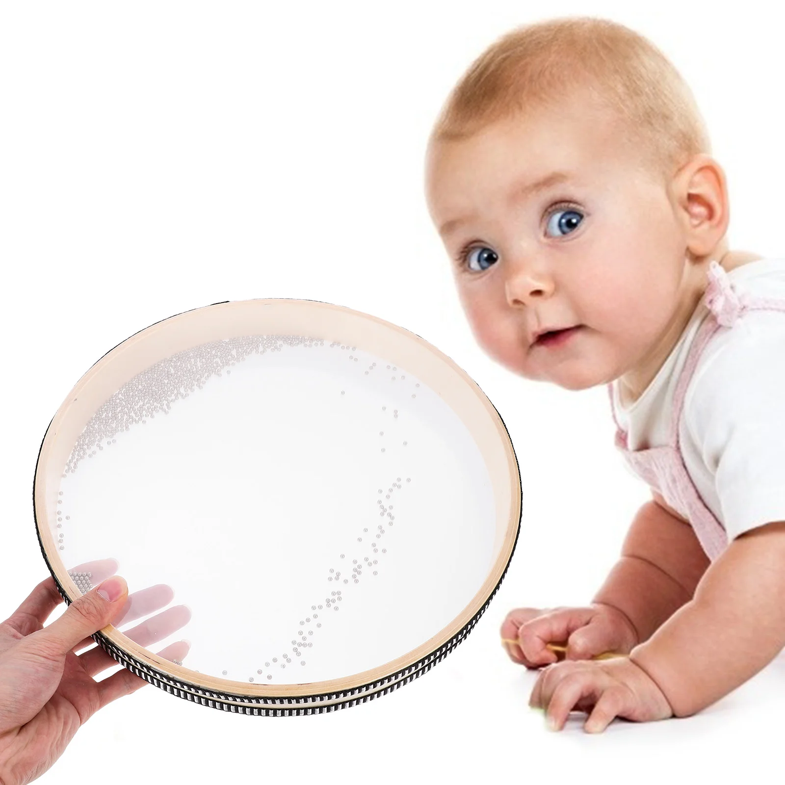 Ударный инструмент Волны Музыкальный барабан Детские рождественские бубенные