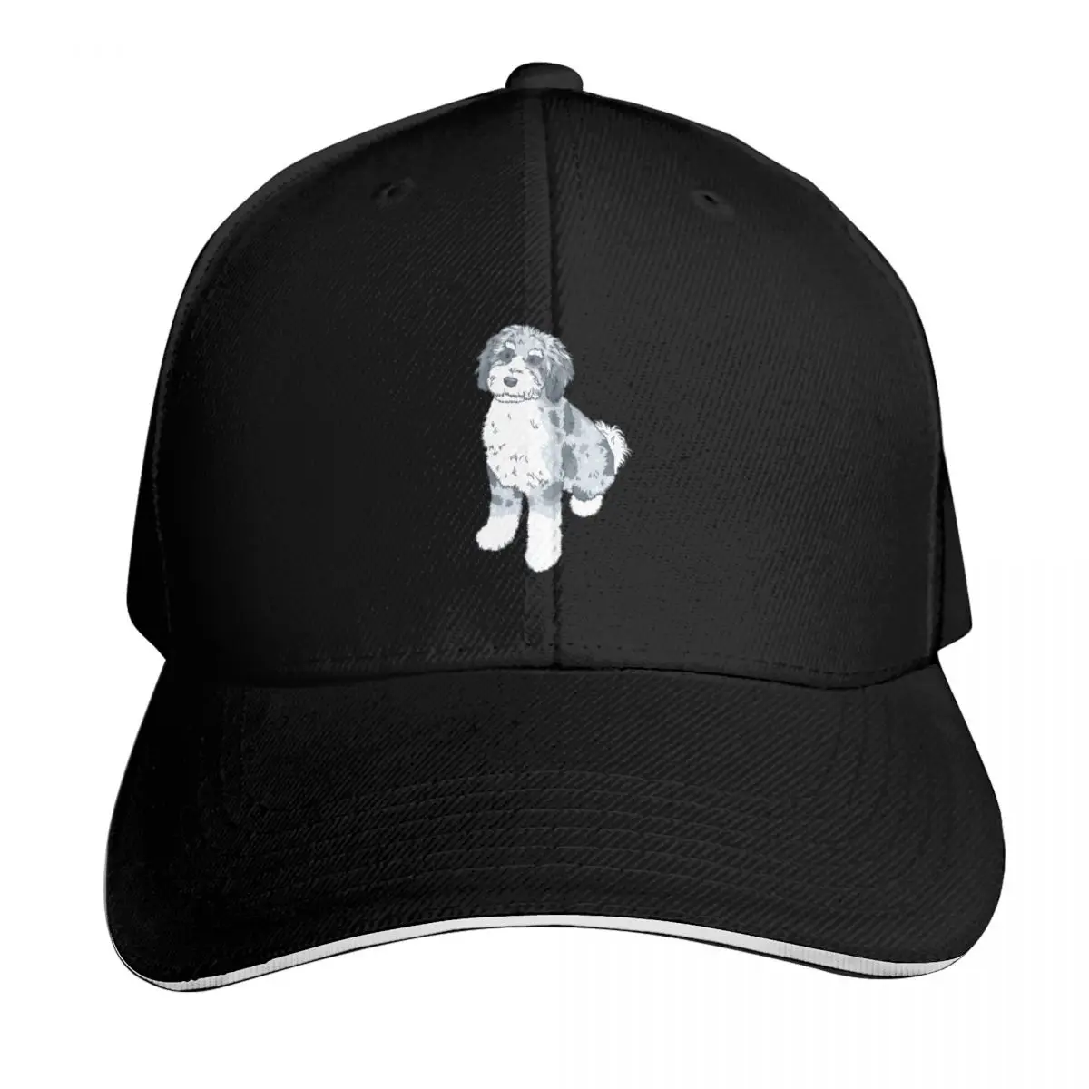 Фото Бейсбольная кепка Blue Merle Aussiedoodle, тактическая кепка, кепка Wild Ball Hat, кепки в ассортименте, кепки больших размеров, женские и мужские кепки №1