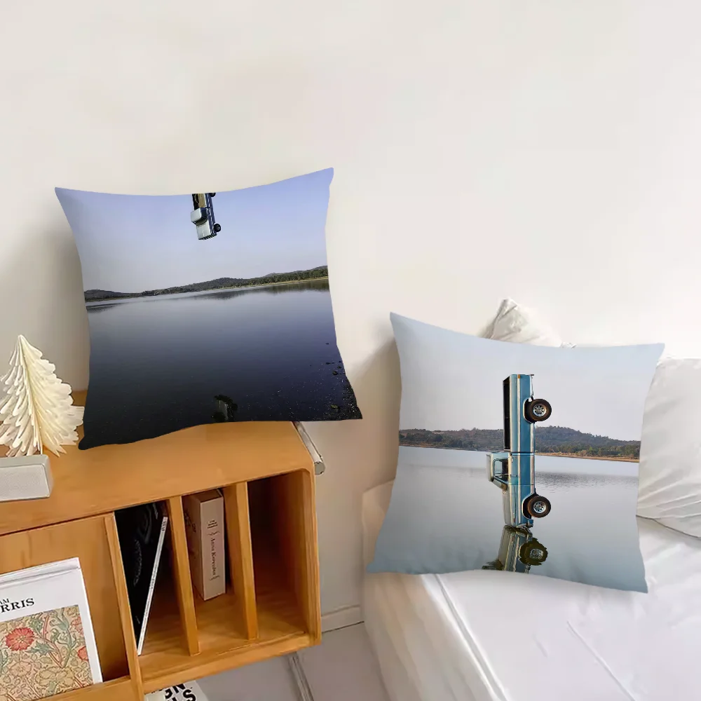 Signer F-1 T-Trillion Pillow Case Square Cushion Room Bedroom Headboard Sofa Living Backrest Car Accessories Nap Time
