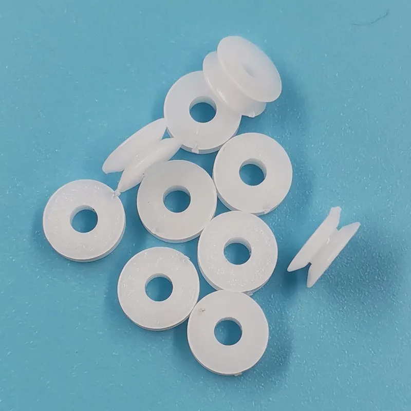 5.6-2A Thin Plastic Belt Pulley Wheel Diameter 5.6mm Thickness 2.2mm Hole 2mm Tight Fitting Motor Model Toy Accessories 5.6*2A