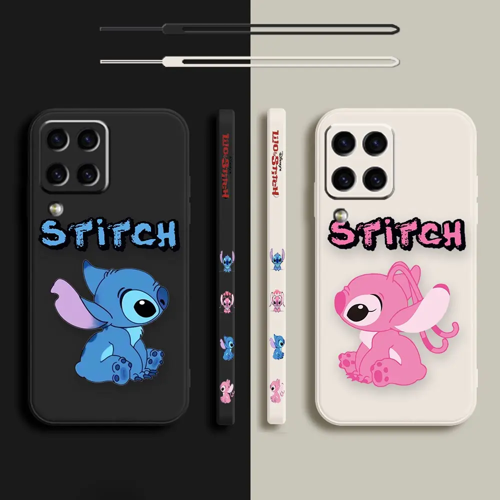 

Anime Lilo And Stitch Couple Case For Samsung M62 M53 M52 M51 M33 M31 M30 M21 M20 M10 Note 20 10 9 8 Ultra Plus Lite 5G Cover