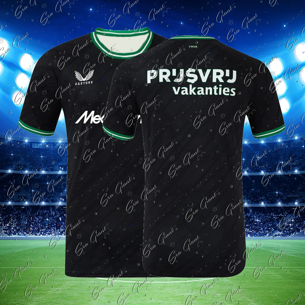 24/25 Новая футболка Feyenoord Derby хит продаж быстросохнущая дышащая для мужчин летняя