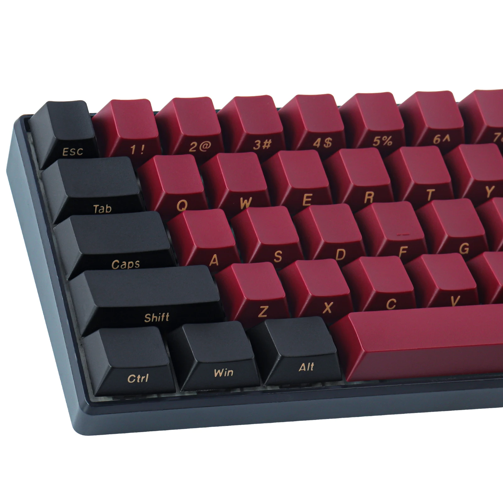 Колпачок для клавиш Red Knight с боковой гравировкой PBT Cherry Profile DYE-Sublimation 147 клавиши