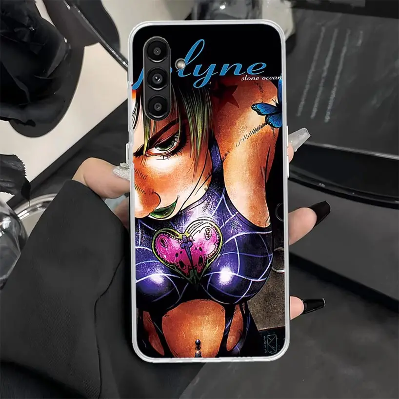 Чехол для телефона JoJo's Bizarre Adventure Jolyne Cujoh Samsung Galaxy A16 A15 A14 A13 A12 A55 A54 A53 A52 A35 A34 A33 A32 A2