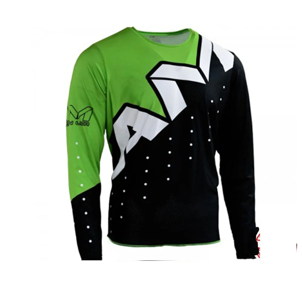 

2022 Men's cycling jersey AM Long sleeve Enduro bmx moto MTB motocross jersey Maillot Hombre MX Cycling Bicycle Downhill jersey