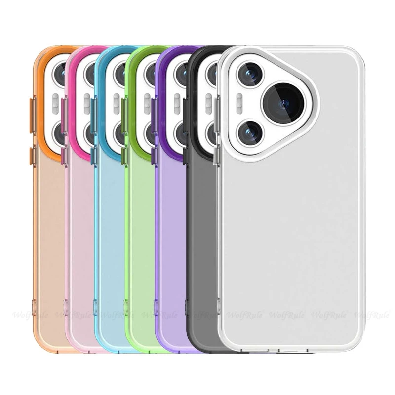 Чехол для Huawei Pura 70 Pro чехол Capas противоударный прозрачный матовый