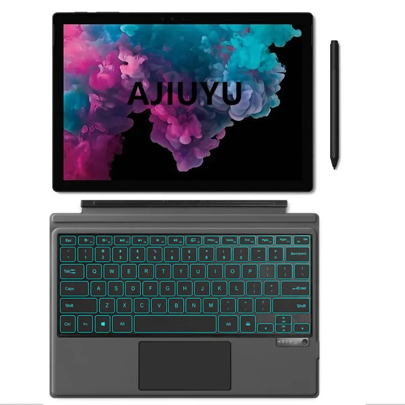 Keyboard For Microsoft Surface Pro 6 5 4 Pro5 Pro4 Bluetooth Keyboard Case Cover Wireless mouse Tablet Laptop computer 12.3