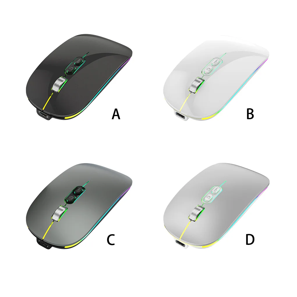 Мышь компьютерная беспроводная, 1600DPI, USB Type-C