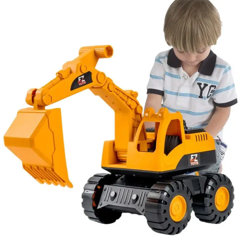 

Игрушечный экскаватор, игрушечный инженерный автомобиль, набор строительного флота для малышей, раннее образование, строительные автомобили, игрушки