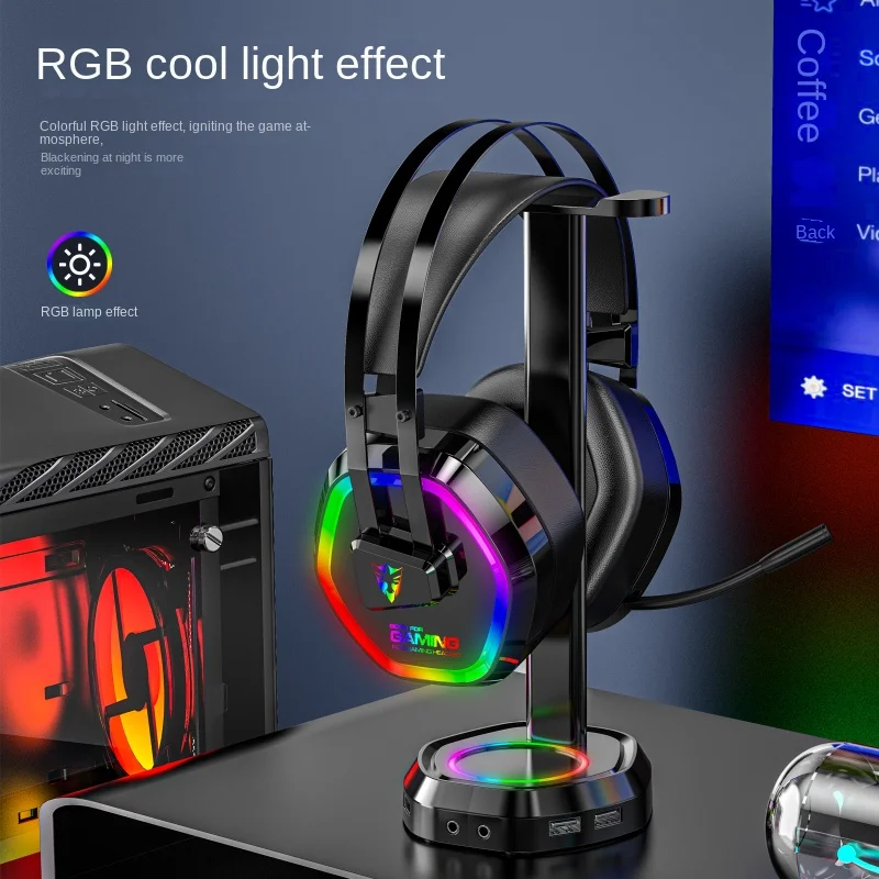 Logitech G608 Headset E-Sports PS4 Gaming Headset 7.1 Channel RGB Breathing Light Head-Mounted Computer images - 6