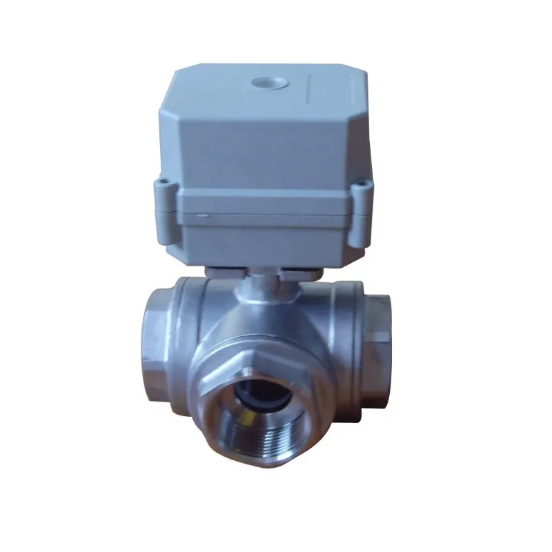 2023 высокое качество низкая цена трехходовой водяной клапан из нержавеющей стали