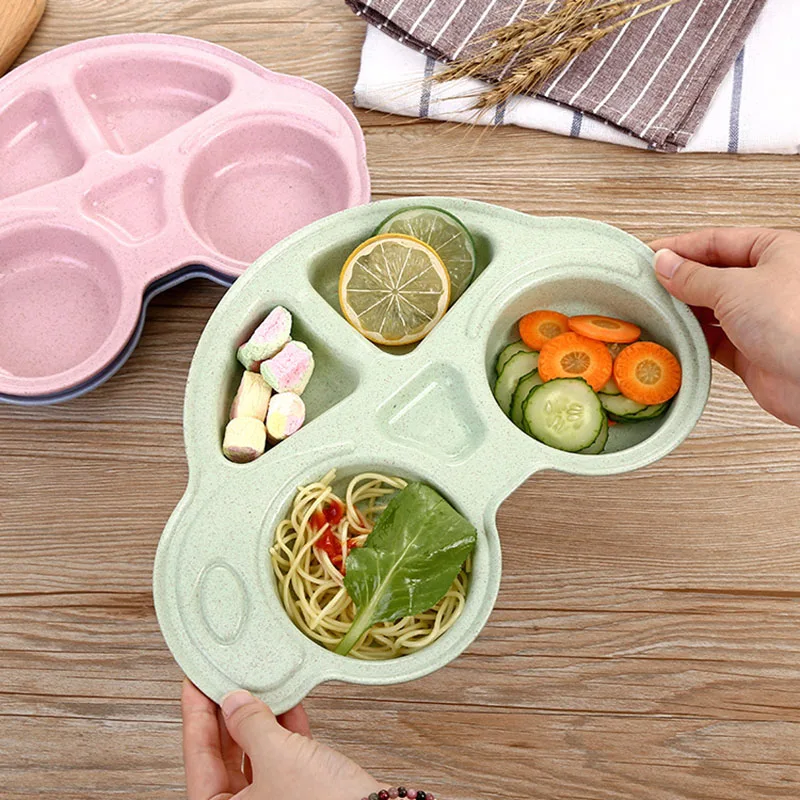 

Baby Bowls Plate Tableware Children Food Container Placemat Dishes Infant Food Feeding Bowl Child Kids Feed Plate Plate for Kid