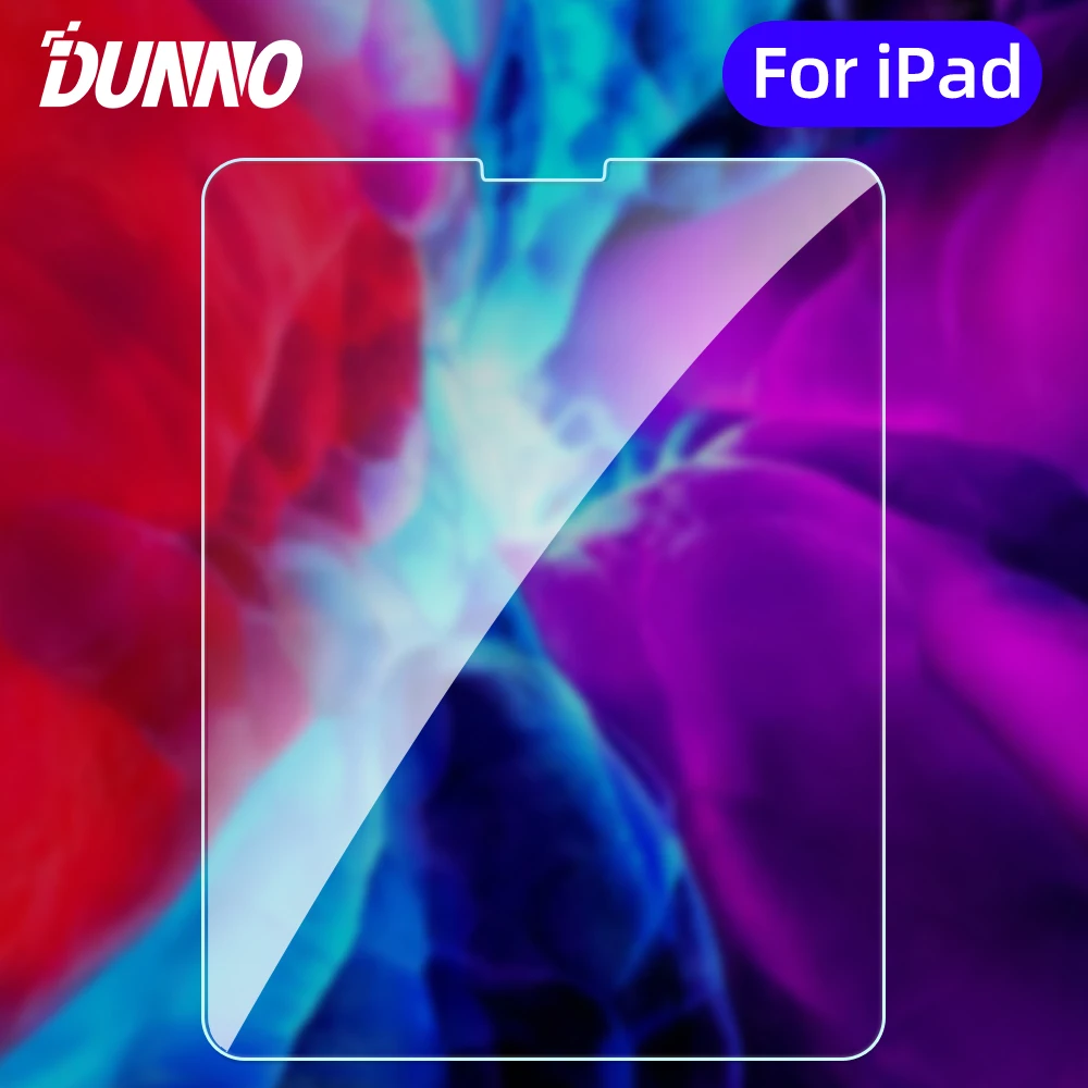 For iPad 7 8 9th 10.2 Screen Protector 2022 iPad Pro 11 10th 10.9 Air 5 4 Tempered Glass iPad 5 6th Pro 9.7 2 3 4th Mini 6 Film
