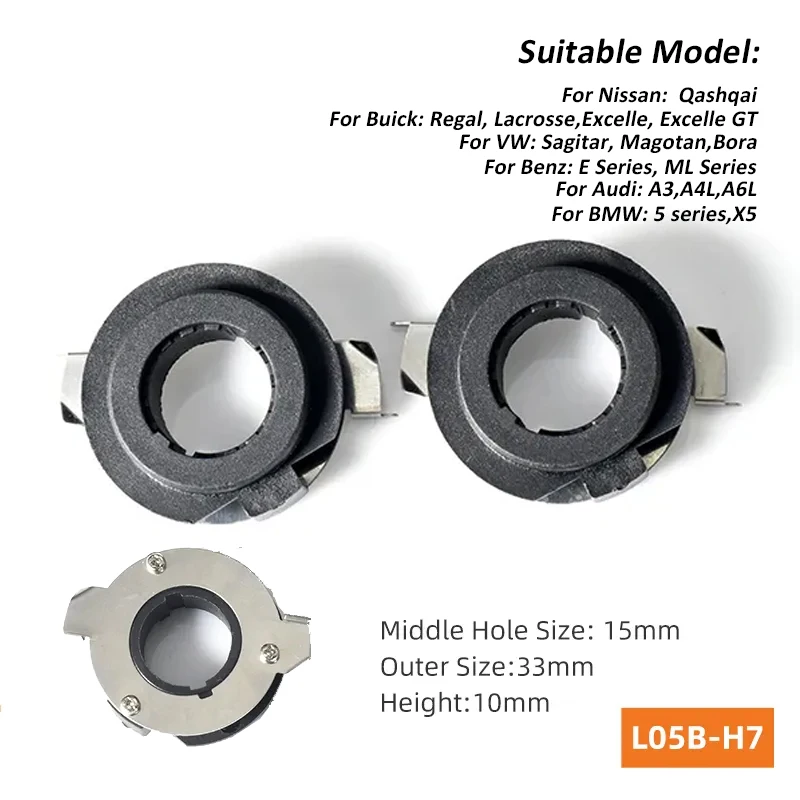 

Адаптер h7 L05B для установки фотоламп в Nissan Qashqai,Buick Regal, тонкие, Excelle, для Volkswagen,Benz,Audi,BMW, 2 шт.