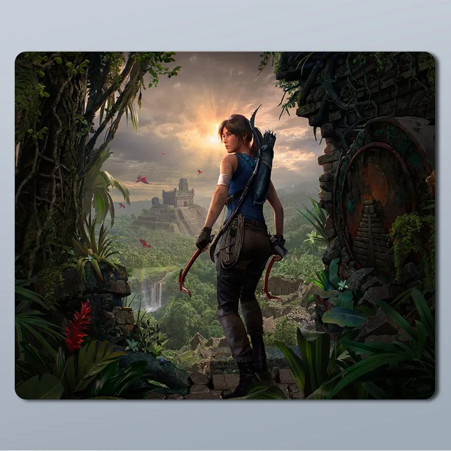 Коврик для мыши с принтом игры Shadow of the Tomb Raider (ps3 ps4 ps5 xbox pc switch) - 1027 |