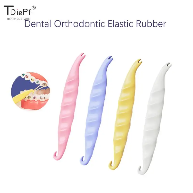 1PCS Dental Orthodontic Elastic Rubber Band Placing Tool Placers Dentistry Instrument Orthodontic Rubber Tool