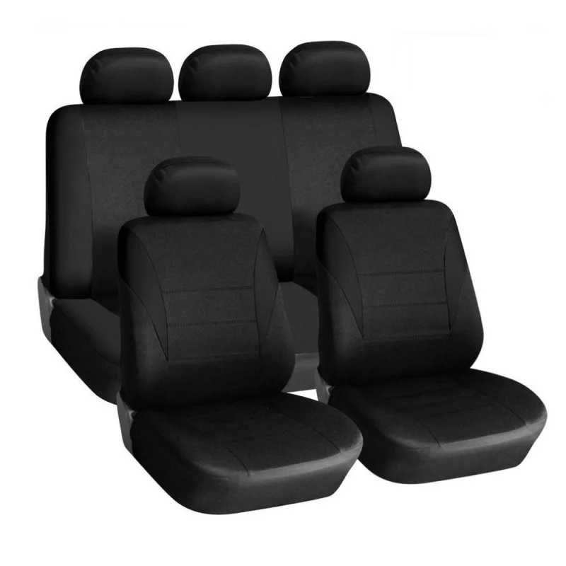 

9pcs/Set Car Seat Covers Dustproof Washable Seat Protectors Pad Cover Light Universal Full Seat Covers for Auto Cars