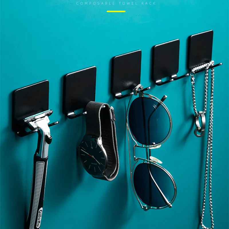 

Shaving Razor Holder Shower Plastic Bathroom Wall Razor Rack Men Shaver Shelf Hanger Kitchen Adhesive Storage Hook Dropshipping