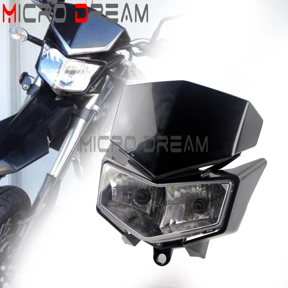 

Двойная фара и переднее крыло для Kawasaki KLX250 2008-2019 KLX250S 2009-2019 D-Tracker X 250 2009-2019 KLX250SF 2009-2010