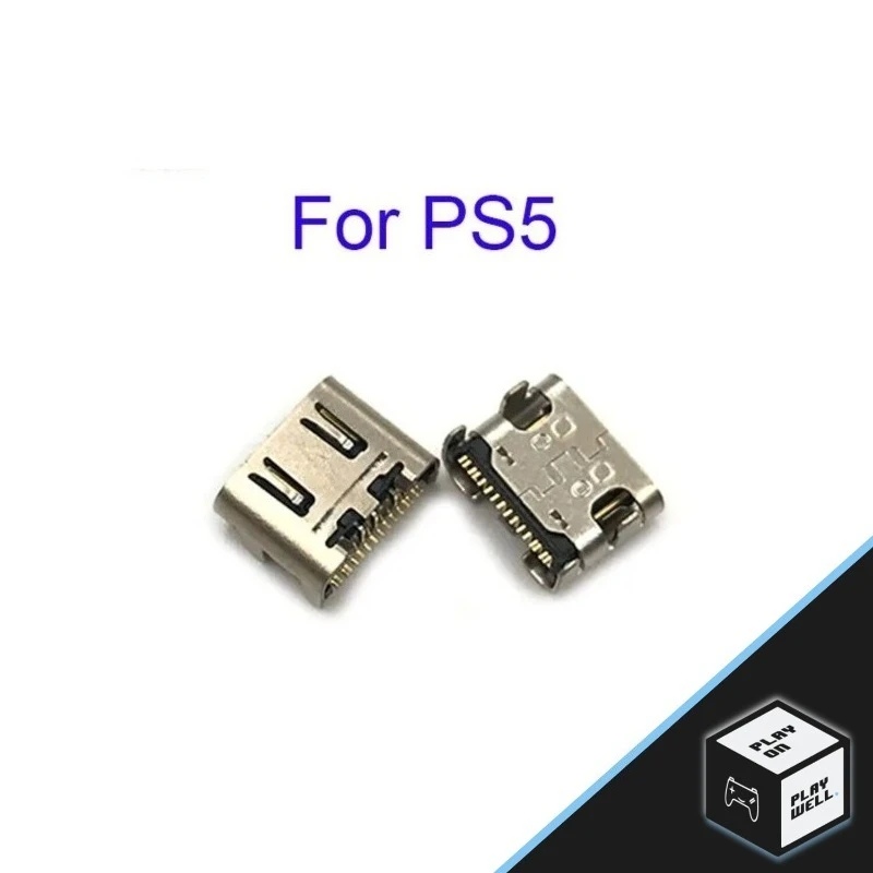 Фото XX 1 шт. Зарядный порт Micro USB для контроллера Playstation 5 PS5 №2