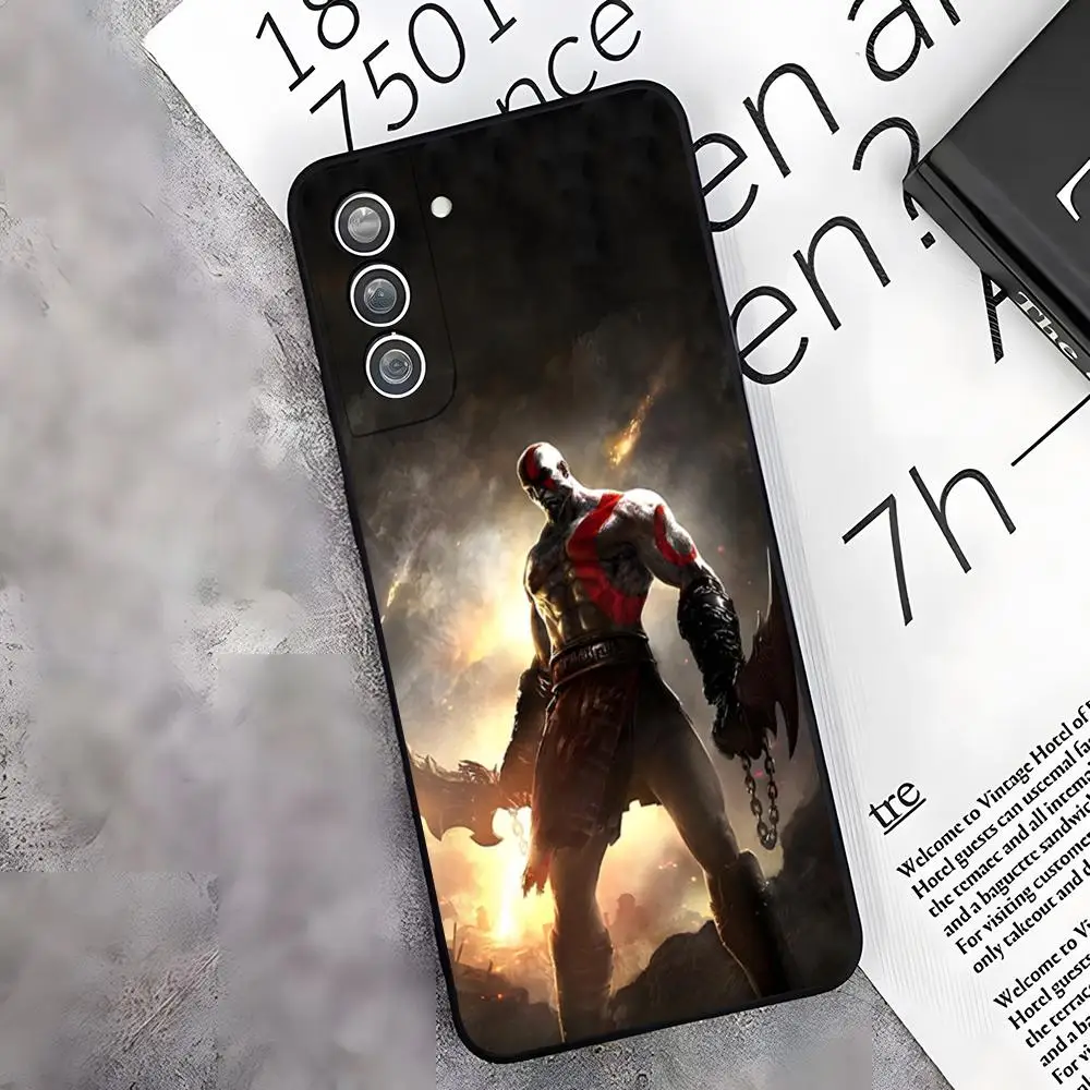 Фото Чехол для телефона War God Kratos для Samsung S26 S25 Edge S24 S23 S22 S21 S20 Ultra Plus Fe Galaxy A54 A53 A34 A25 A16 №3