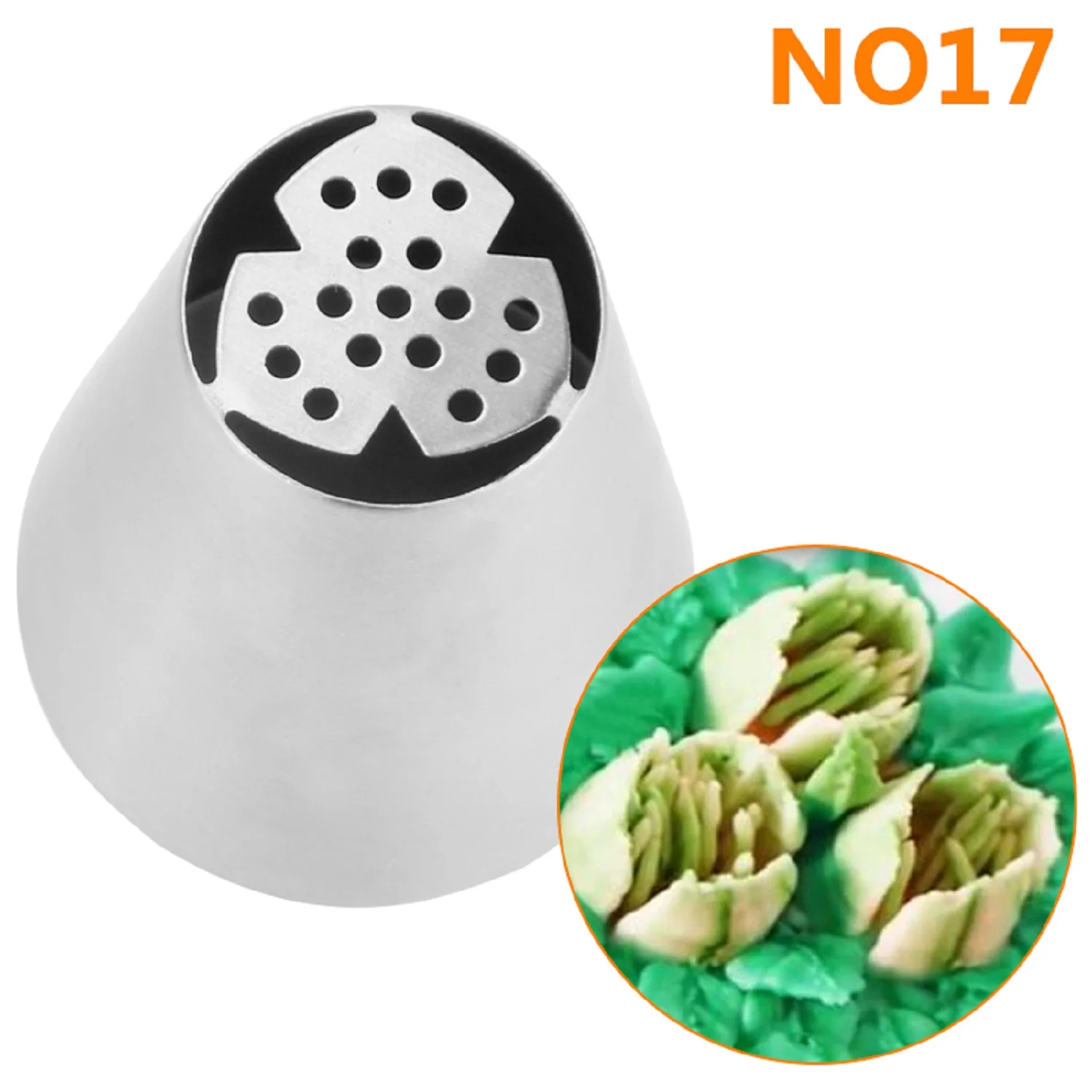 MRF нержавеющая сталь 18/8 русская Цветочная трубопроводная насадка торты