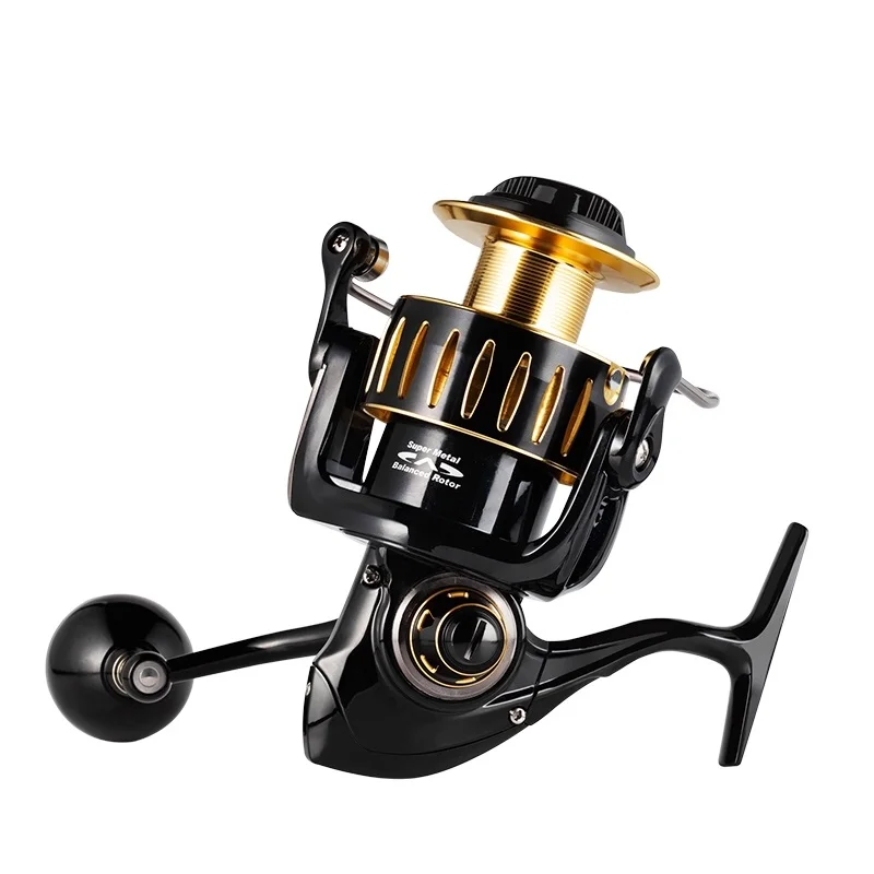 

High-strength Aluminum alloy body case High-Speed 4.9:1 4.1:1 Gear Ratio with 7+1 BB for Freshwater and Saltwater Spinning Fish