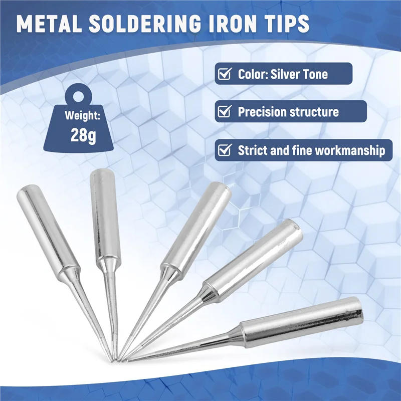 

A92P 900M-T-LI 0,8 мм, диаметр точки, паяльные жала, 5 шт.