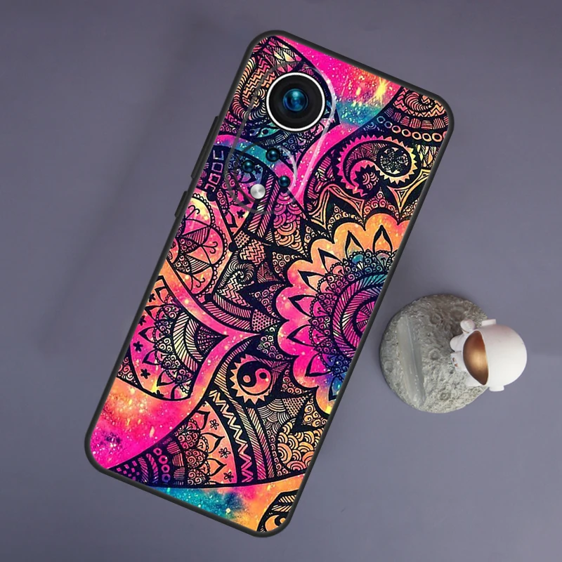 Фото Чехол с индийским узором Мандала для Huawei Honor Magic 5 Lite 70 50 X8 X9 a P20 P30 P40 P50 P60 Pro P Smart Nova 9 5T №5